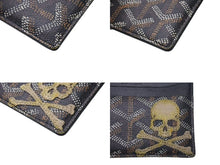 Load image into Gallery viewer, GOYARD ゴヤール × LOVELESS AOYAMA x mastermind JAPAN マスターマインド サンシュピルス カードケース ブラック 美品 中古 4c073126