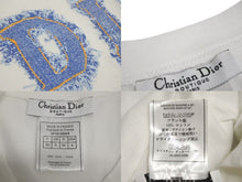 Load image into Gallery viewer, 極美品 Christian Dior クリスチャンディオール 半袖Ｔシャツ 3P16155024 サイズ36 デニムロゴプリント ホワイト コットン 中古 4c073188