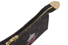 Load image into Gallery viewer, 新品未使用 LOUIS VUITTON ルイヴィトン LV × TM トリオ ポッシュ トワレ ポーチ M13762 モノグラム オニオンヘッド 新作 村上隆 中古 4c073202