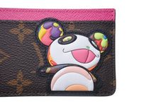 Load image into Gallery viewer, 新品未使用 LOUIS VUITTON ルイヴィトン 村上隆 LV × TM モノグラム カードケース ポルト カルト・サーンプル パンダ M13439 中古 4c073203