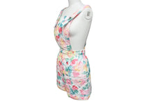 Load image into Gallery viewer, CHANEL シャネル Floral Pattern Overalls 花柄 サロペット ココマーク サイズ 34 ポリエステル 美品 中古 4c073210