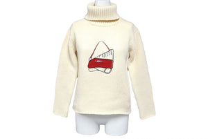 極美品 Christian Dior クリスチャンディオール pouch knit turtle neck ポーチタートルネックニット 中古 4c073214