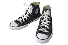 Load image into Gallery viewer, 新品未使用 CHROME HEARTS クロムハーツ コンバース キッズ サイズ21.5cm ブラック CH クロスパッチ 中古 4c073220
