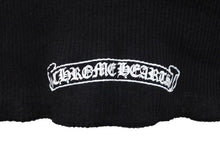 Load image into Gallery viewer, 新品未使用 CHROME HEARTS クロムハーツ タンクトップ ホースシュー ノースリーブ サイズL ブラック CH クロス コットン 中古 4c073221