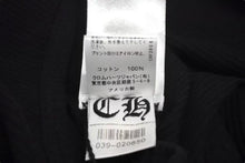 Load image into Gallery viewer, 新品未使用 CHROME HEARTS クロムハーツ タンクトップ ホースシュー ノースリーブ サイズL ブラック CH クロス コットン 中古 4c073221