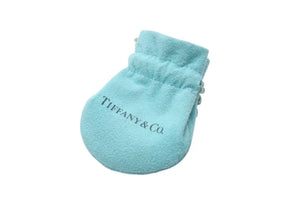極美品 TIFFANY&Co. ティファニー エルサ ペレッティ オープン ハート ペンダント ネックレス エクストラミニ 重量約2.4g 全長約41cm 美品 中古 4c073231