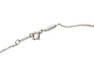 極美品 TIFFANY&Co. ティファニー エルサ ペレッティ オープン ハート ペンダント ネックレス エクストラミニ 重量約2.4g 全長約41cm 美品 中古 4c073231