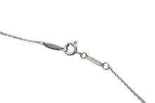 Load image into Gallery viewer, 極美品 TIFFANY&amp;Co. ティファニー エルサ ペレッティ オープン ハート ペンダント ネックレス エクストラミニ 重量約2.4g 全長約41cm 美品 中古 4c073231