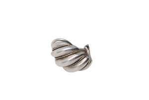 TIFFANY&Co. ティファニー ツイスト シェル コンビ イヤリング シルバー SV925 YG750 7.6g アクセサリー ジュエリー 小物 美品 中古 4c073232