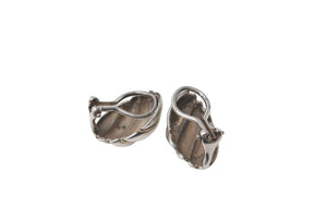 TIFFANY&Co. ティファニー ツイスト シェル コンビ イヤリング シルバー SV925 YG750 7.6g アクセサリー ジュエリー 小物 美品 中古 4c073232