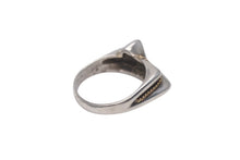 Load image into Gallery viewer, TIFFANY&amp;Co. ティファニー ツイストリボン リング 指輪 K18 シルバー925 3g サイズ10号 美品 中古 4c073233