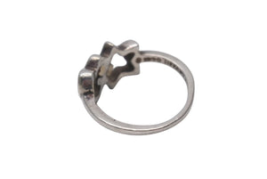 TIFFANY&Co. ティファニー スターアンドハート リング 指輪 K18 シルバー925 3g サイズ10号 美品 中古 4c073236