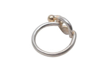 Load image into Gallery viewer, TIFFANY&amp;Co. ティファニー フックアンドアイ コンビ リング 指輪 K18 シルバー925 3g サイズ7号 美品 中古 4c073237