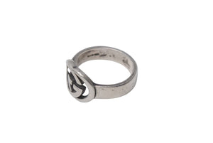 GUCCI グッチ リング インターロッキングG シルバーブリット 指輪 5g 14号 シルバー925 中古 4c073239