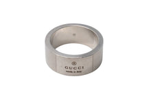 画像をギャラリービューアに読み込む, GUCCI グッチ リング ブランテッド BRANTED カットアウトG 指輪 8g 10号 シルバー925 中古 4c073240 