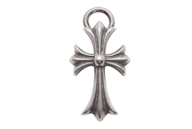 Chrome Hearts クロムハーツ ネックレストップ タイニークロス CHクロス 19g シルバー925 美品 中古 4c073255