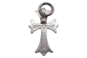 Chrome Hearts クロムハーツ ネックレストップ タイニークロス CHクロス 19g シルバー925 美品 中古 4c073255