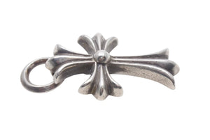 Chrome Hearts クロムハーツ ネックレストップ タイニークロス CHクロス 19g シルバー925 美品 中古 4c073255