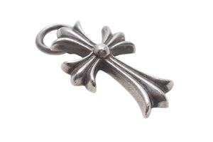 Chrome Hearts クロムハーツ ネックレストップ タイニークロス CHクロス 19g シルバー925 美品 中古 4c073255