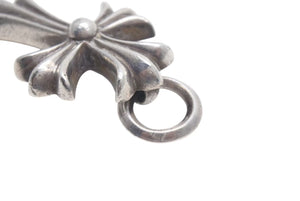 Chrome Hearts クロムハーツ ネックレストップ タイニークロス CHクロス 19g シルバー925 美品 中古 4c073255