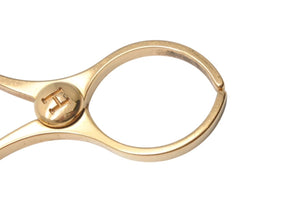 HERMES エルメス フィルー グローブホルダー 手袋ホルダー チェーン アクセサリー GP ゴールド 美品 中古 4c073256