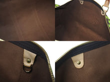 Load image into Gallery viewer, LOUIS VUITTON ルイヴィトン モノグラム グラフティ キーポル50 ボストンバッグ グリーン M93700 美品 中古 4c073258