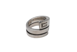 GUCCI グッチ リング SNAKE RING 指輪 11g 9号 シルバー925 ユニセックス スターリング 中古 4c073261 