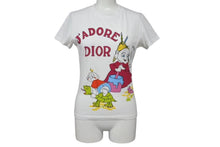 Load image into Gallery viewer, 極美品 Christian Dior クリスチャンディオール 02SS SUMMER HOLIDAY 半袖Tシャツ 2A12155029 サイズ38 ガリアーノ期 ホワイト 中古 4c073264