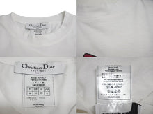 Load image into Gallery viewer, 極美品 Christian Dior クリスチャンディオール 02SS SUMMER HOLIDAY 半袖Tシャツ 2A12155029 サイズ38 ガリアーノ期 ホワイト 中古 4c073264