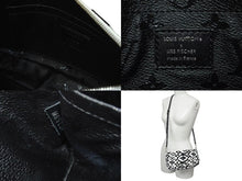 Load image into Gallery viewer, 極美品 LOUIS VUITTON ルイヴィトン × ウルス フィッシャー ポシェット アクセソワール アクセサリーポーチ M45565 ブラック ホワイト 中古 4c073270