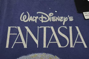 未使用 SAINT MICHAEL × Disney セントマイケル ディズニー FANTASIA ファンタジア半袖Ｔシャツ SM-HR3-0000-C65 サイズS ネイビー 中古 4c073271 