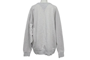 極美品 A BATHING APE アベイシングエイプ ロゴ スウェット グレー ロゴスエット グレー サイズ L 001SWJ301007M 中古 4c073275 