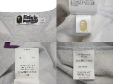 画像をギャラリービューアに読み込む, 極美品 A BATHING APE アベイシングエイプ ロゴ スウェット グレー ロゴスエット グレー サイズ L 001SWJ301007M 中古 4c073275 