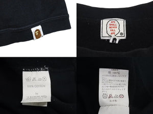 【送料無料キャンペーン】 APE BATHING A アベイシングエイプ 半袖 LOGO ベイプ BAPE トップス