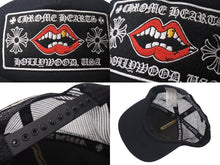 Load image into Gallery viewer, CHROME HEARTS MATTY BOY クロムハーツ マッティボーイ CHOMPER TRUCKER CAP チャンパー トラッカーキャップ 帽子 美品 中古 4c073287