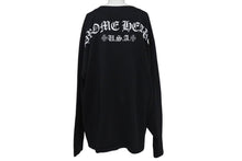 Load image into Gallery viewer, CHROME HEARTS クロムハーツ 長袖Ｔシャツ サイズXXL アーチロゴ CHプラス プリント ブラック ホワイト コットン 美品 中古 4c073289