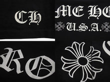 Load image into Gallery viewer, CHROME HEARTS クロムハーツ 長袖Ｔシャツ サイズXXL アーチロゴ CHプラス プリント ブラック ホワイト コットン 美品 中古 4c073289