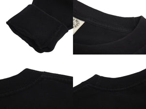 CHROME HEARTS クロムハーツ 長袖Ｔシャツ サイズXXL アーチロゴ CHプラス プリント ブラック ホワイト コットン 美品 中古 4c073289