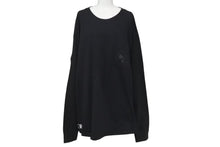 Load image into Gallery viewer, CHROME HEARTS クロムハーツ クロスプリント ロングスリーブＴシャツ ロゴ コットン ブラック XXL 美品 中古 4c073291