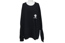 Load image into Gallery viewer, CHROME HEARTS クロムハーツ BSフレア プリント ロンT 長袖Tシャツ 95024 コットン ブラック ホワイト サイズXXL 美品 中古 4c073295