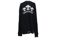 Load image into Gallery viewer, CHROME HEARTS クロムハーツ BSフレア プリント ロンT 長袖Tシャツ 95024 コットン ブラック ホワイト サイズXXL 美品 中古 4c073295