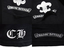 Load image into Gallery viewer, CHROME HEARTS クロムハーツ BSフレア プリント ロンT 長袖Tシャツ 95024 コットン ブラック ホワイト サイズXXL 美品 中古 4c073295