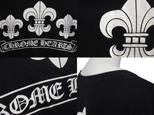 Load image into Gallery viewer, CHROME HEARTS クロムハーツ BSフレア プリント ロンT 長袖Tシャツ 95024 コットン ブラック ホワイト サイズXXL 美品 中古 4c073295