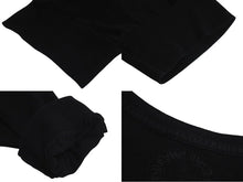 Load image into Gallery viewer, CHROME HEARTS クロムハーツ BSフレア プリント ロンT 長袖Tシャツ 95024 コットン ブラック ホワイト サイズXXL 美品 中古 4c073295