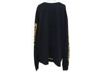 Load image into Gallery viewer, CHROME HEARTS クロムハーツ オレンジ ヴィンダガー ロングスリーブＴシャツ ロゴ コットン ブラック XXL 美品 中古 4c073296
