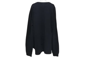 CHROME HEARTS クロムハーツ FOTI フォティスカル 長袖Ｔシャツ サイズXXL ハリスティーター プリント ブラック 美品 中古 4c073297