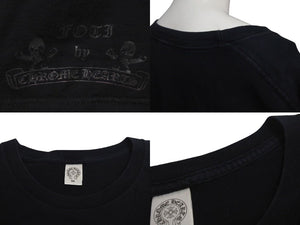 CHROME HEARTS クロムハーツ FOTI フォティスカル 長袖Ｔシャツ サイズXXL ハリスティーター プリント ブラック 美品 中古 4c073297
