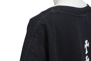 Chrome Hearts クロムハーツ Cemetery cross Line T shirt セメタリークロスライン T シャツ サイズ XXL ブラック 美品 中古4c073300