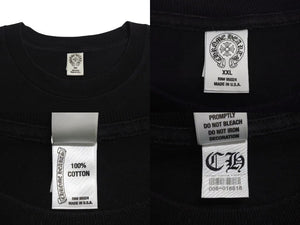 CHROME HEARTS クロムハーツ Cemetery cross T shirt セメタリークロス T シャツ サイズ XXL ブラック 美品 中古 4c073301