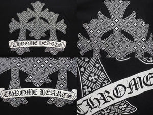 CHROME HEARTS クロムハーツ Cemetery cross T shirt セメタリークロス T シャツ サイズ XXL ブラック 美品 中古 4c073301